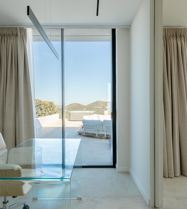 Resa Estates for sale Ibiza Vlla Aixa te koop sale lift sea views bedroom 2.jpg